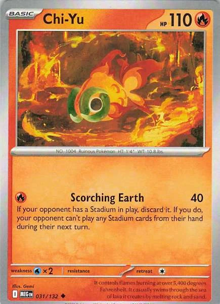 Chi-Yu - Mega Evolution #031/132