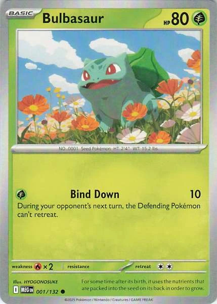 Bulbasaur - 151 #001/132