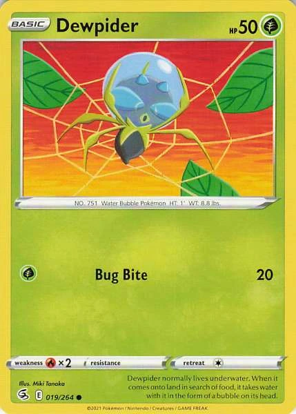 Dewpider - Fusion Strike #019/264