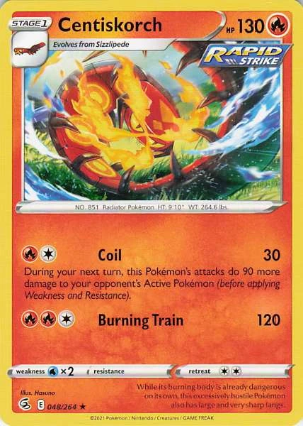 Centiskorch - Fusion Strike #048/264