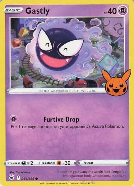 Gastly - Lost Origin #064/196