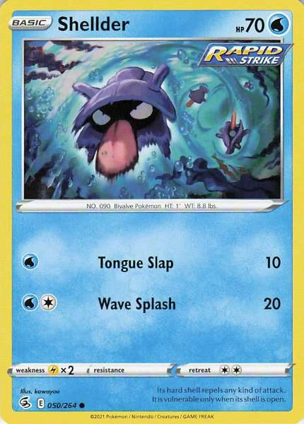 Shellder - Fusion Strike #050/264