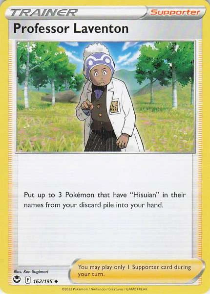 Professor Laventon - Silver Tempest #162/195