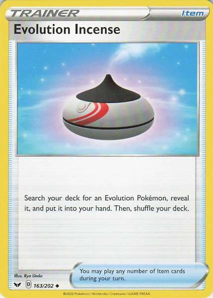 Evolution Incense - Sword & Shield #163/202