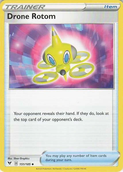 Drone Rotom - Vivid Voltage #151/185