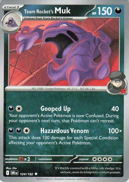 Team Rocket's Muk - Destined Rivals #124/182