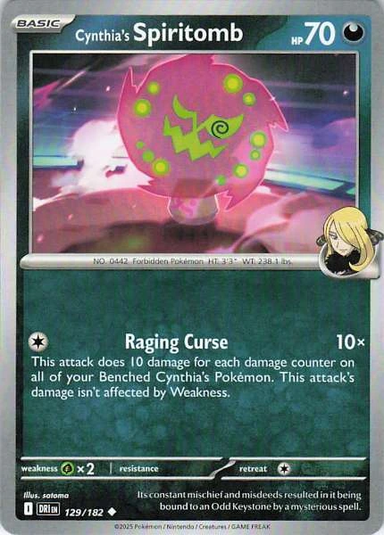 Cynthia's Spiritomb - Destined Rivals #129/182