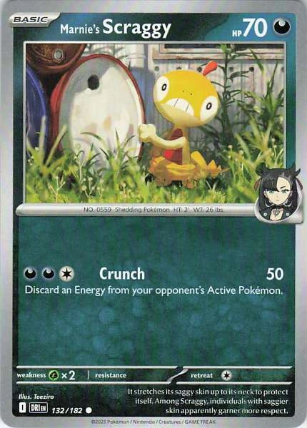 Marnie's Scraggy - Destined Rivals #132/182