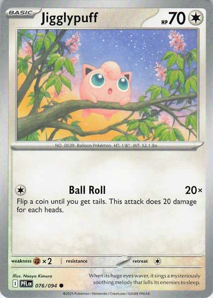 Jigglypuff - Phantasmal Flames #076/094