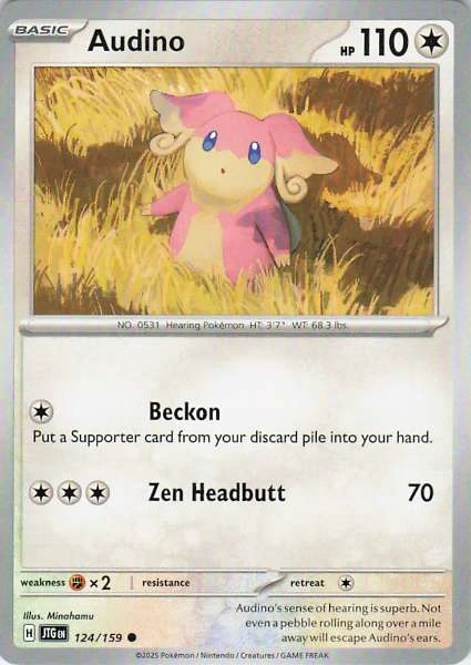 Audino - Journey Together #124/159