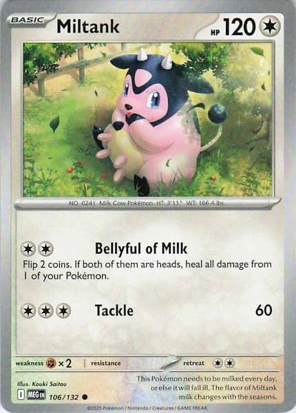 Miltank - Mega Evolution #106/132