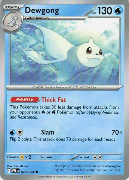 Dewgong - Phantasmal Flames #022/094