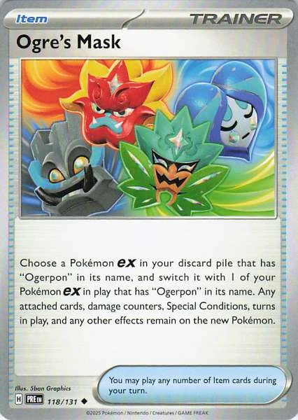 Ogre's Mask - Prismatic Evolutions #118/131