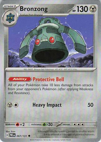 Bronzong - Prismatic Evolutions #067/131
