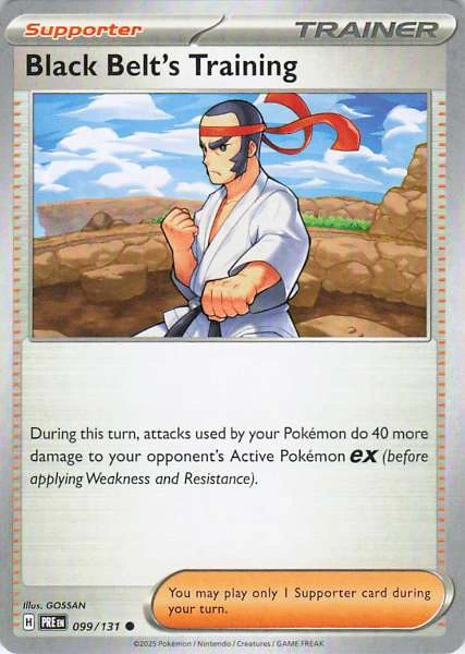 Black Belt's Training - Prismatic Evolutions #099/131