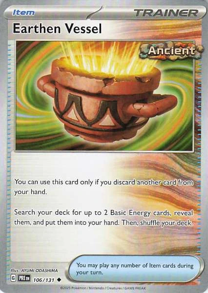 Earthen Vessel - Prismatic Evolutions #106/131
