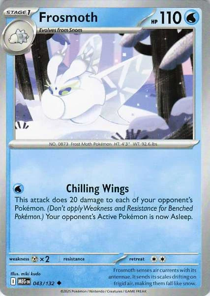 Frosmoth - Mega Evolutions #043/132