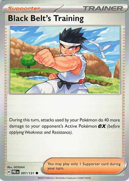 Black Belt's Training - Prismatic Evolutions #097/131
