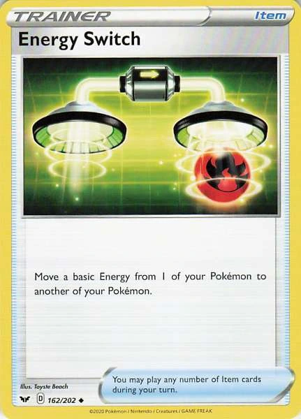 Energy Switch - Sword & Shield #162/202