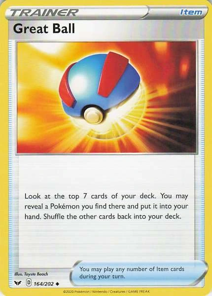 Great Ball - Sword & Shield #164/202
