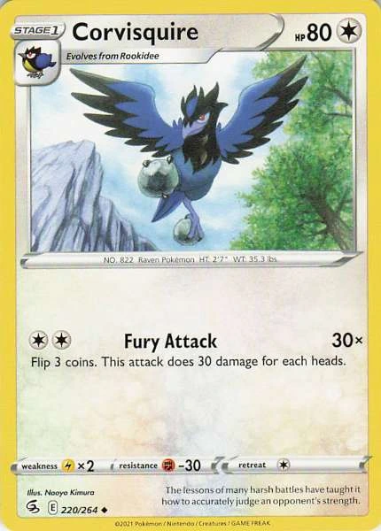 Corvisquire - Fusion Strike #220/264