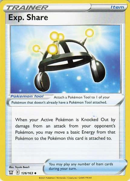 Exp. Share - Battle Styles #126/163