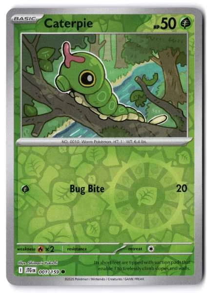 Caterpie - Journey Together #001/159