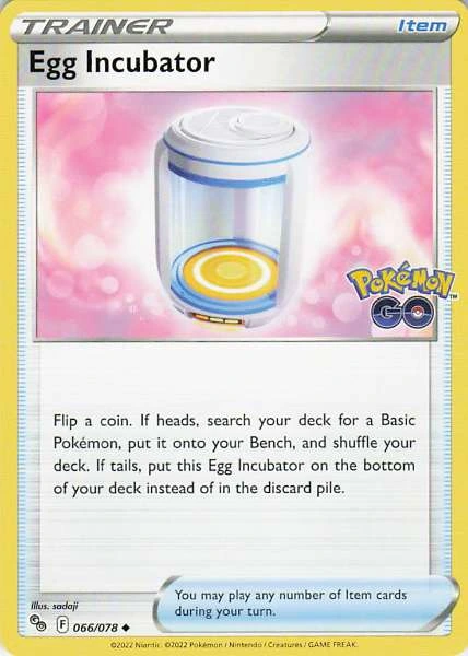 Egg Incubator - Pokémon GO #066/078