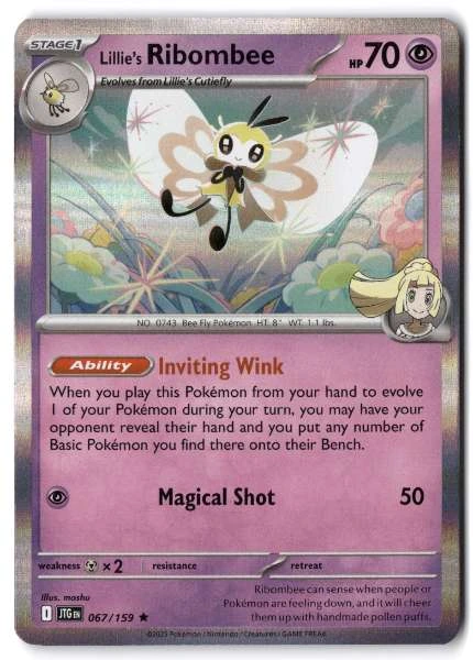 Lillie's Ribombee - Journey Together #067/159