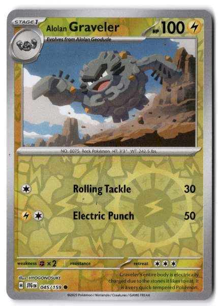 Alolan Graveler - Journey Together #045/159