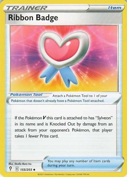 Ribbon Badge - Evolving Skies #155/203