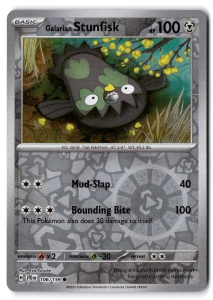 Galarian Stunfisk - Journey Together #106/159