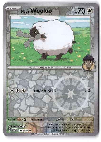 Hop's Wooloo - Journey Together #135/159