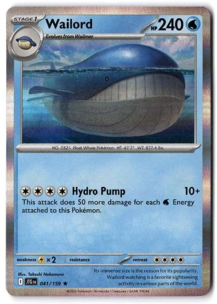 Wailord - Journey Together #041/159