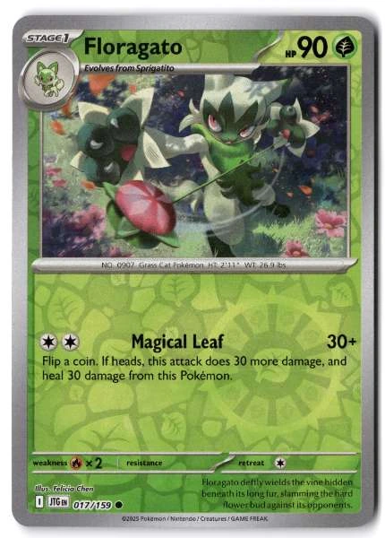 Floragato - Crown Zenith #017/159