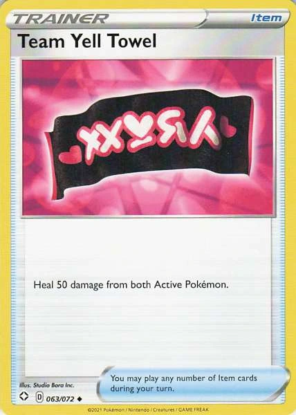 Team Yell Towel - Shining Fates #063/072