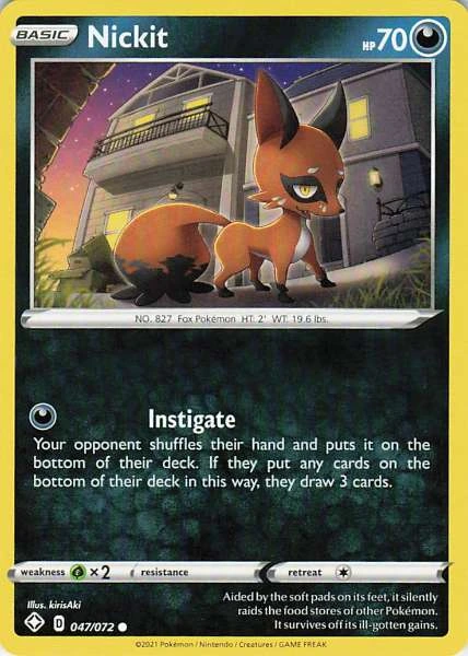 Nickit - Shining Fates #047/072