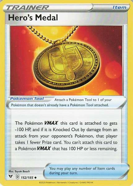 Hero's Medal - Vivid Voltage #152/185