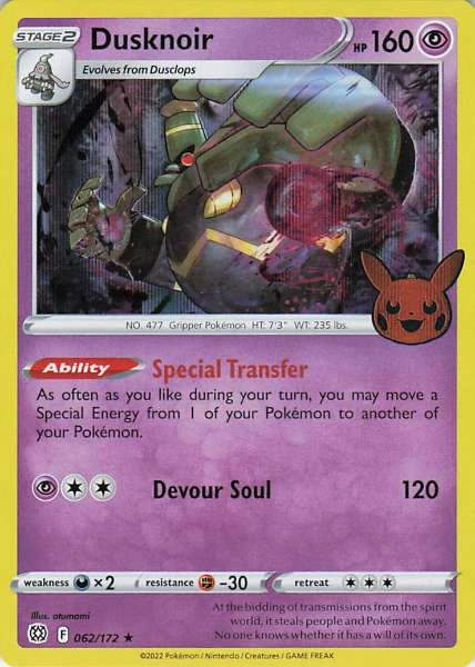 Dusknoir - Brilliant Stars #062/172