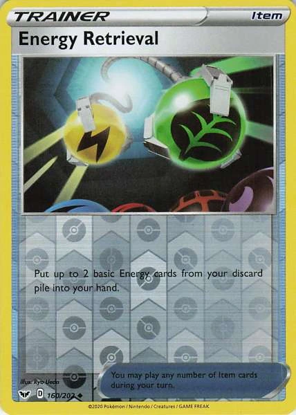 Energy Retrieval - Sword & Shield #160/202