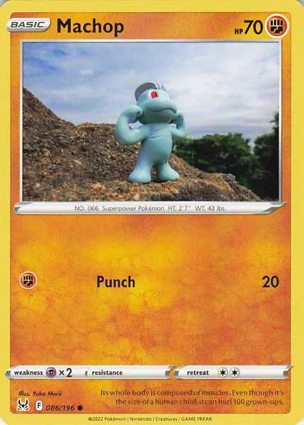 Machop - Lost Origin #086/196