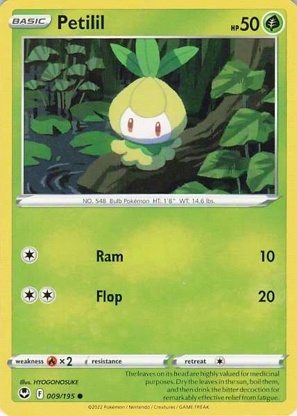 Petilil - Silver Tempest #009/195