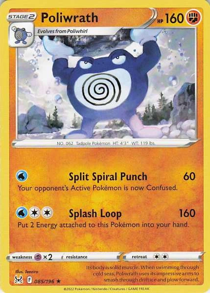 Poliwrath - Lost Origin #085/196