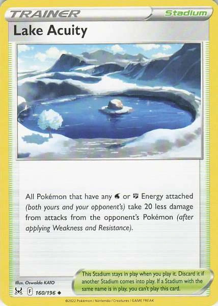 Lake Acuity - Lost Origin #160/196