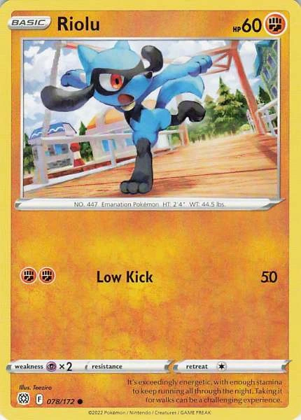 Riolu - Brilliant Stars #078/172
