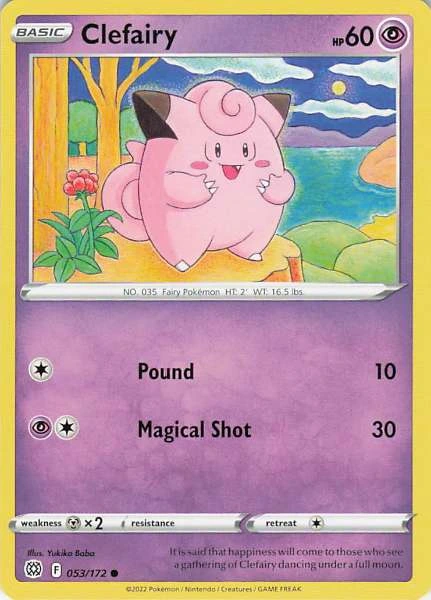 Clefairy - Brilliant Stars #053/172