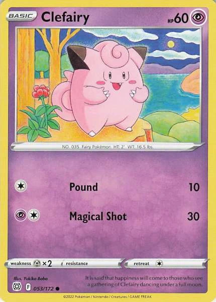 Clefairy - Brilliant Stars #053/172