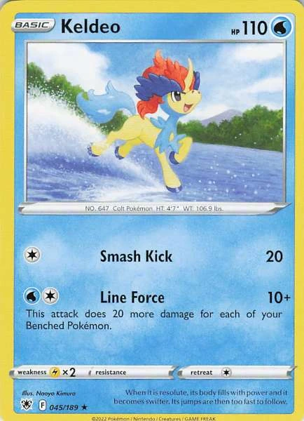Keldeo - Astral Radiance #045/189