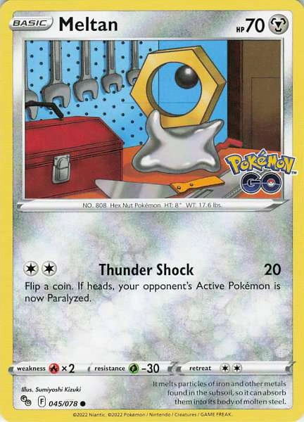 Meltan - Pokémon GO #045/078