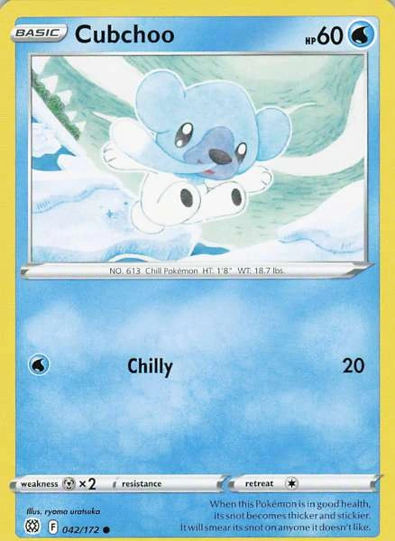 Cubchoo - Brilliant Stars #042/172